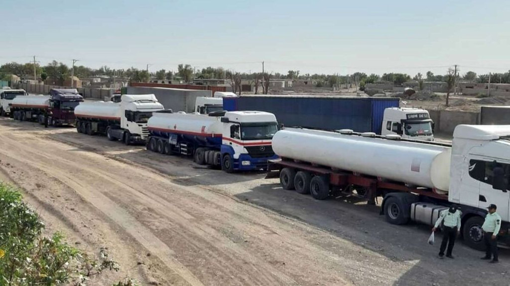 النقل البري للوقود من إيران إلى سوريا
